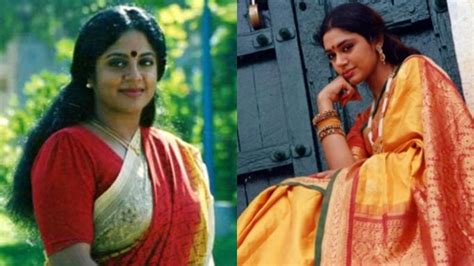 When Late Actress Srividya Opened Up About Shobanas Acting Career Old