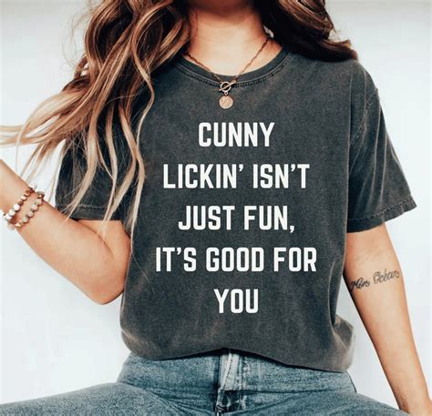 Cunny Lickin Shirt Lesbian Shirt Lesbian T For Lesbian Etsy