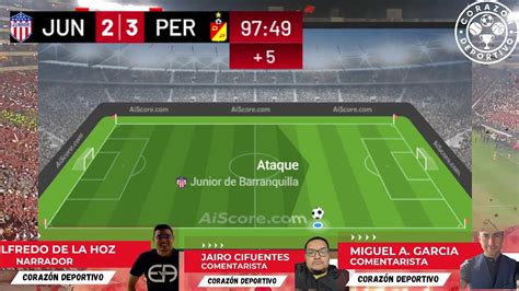 EN VIVO JUNIOR VS PEREIRA LIGA BETPLAY CUADRANGULARES FECHA 3