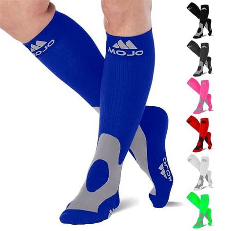 Mojo Compression Socks 3xl 20 30mmhg Stockings Ex Wide Calf Support For Venous Insufficiency