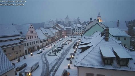 Marktplatz Stadt Colditz Im Winter Webcam Colditz De Mirko Fischer