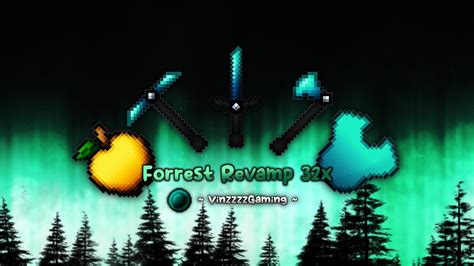 Forrest Revamp 32x Texture Pack PvP MCPE YouTube