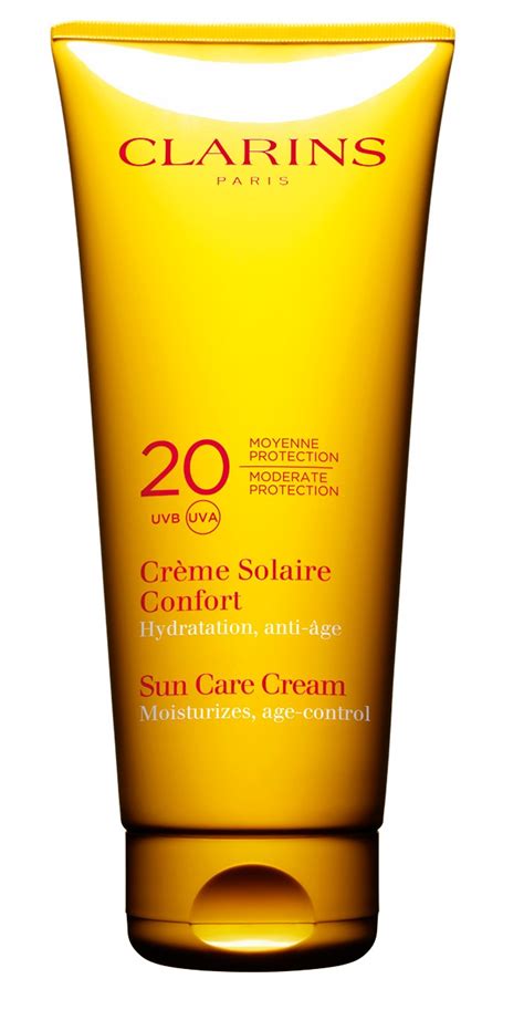 Cr Me Solaire Confort Moyenne Protection Uva Uvb Clarins