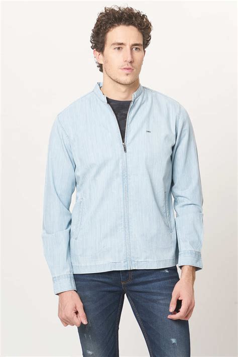 Basics Slim Fit Denim Shirt