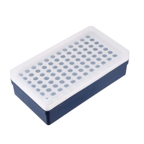 Buy Uxcell Centrifuge Tube Rack Storage Box Well Polypropylene