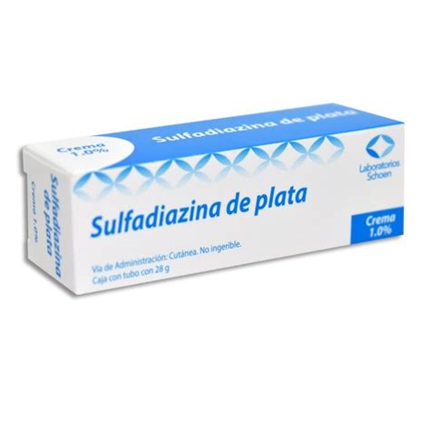 Sulfadiazina De Plata Schoen Ifarma