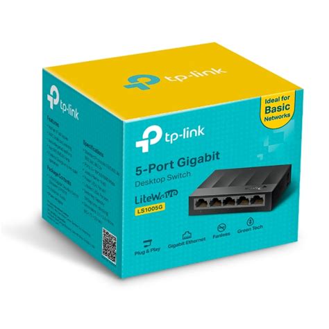 LS1005G | 5-Port 10/100/1000Mbps Desktop Switch | TP-Link