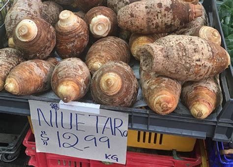 quality claim root   double priced niuean taro asia pacific report