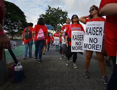 Kaiser Strike Averted After Workers, Company Reach Agreement - Honolulu Civil Beat