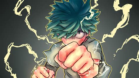 Izuku Midoriya De My Hero Academia Anime Fondo De Pantalla K Hd Id