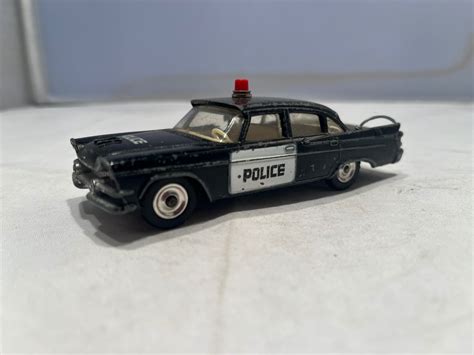 Dinky Toys Model Car Ref Dodge Royal Sedan Police Car