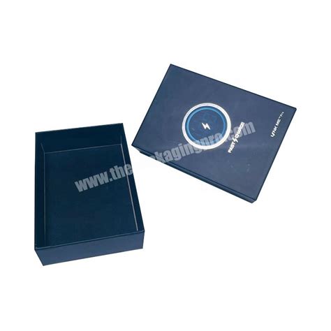 Wholesale Custom Printed Luxury Rigid Cardboard Gift Paper Box Black