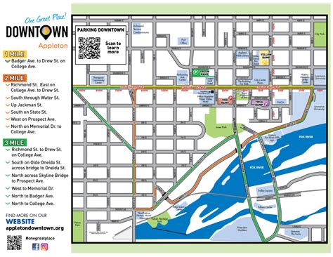 Appleton Downtown Inc. | Downtown Walking Map