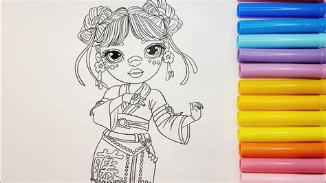 Rainbow High Coloring Book Pages Rainbow High Rainbowhigh Rainbow High