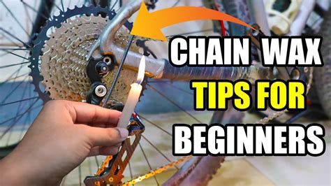 How To Wax Bicycle Chain At Home Easily Beginners Bike Chain Wax Tips Youtube