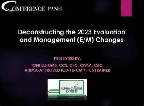 Navigating The 2023 Evaluation And Management Em Changes In 2022