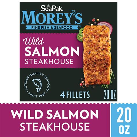 Morey S Wild Salmon Steakhouse Seasoning 4 Pack 20 Oz Delivery Or