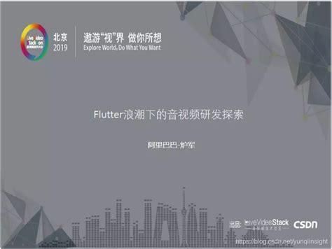 Flutter浪潮下的音视频研发探索flutter 开发音视频剪辑 Csdn博客