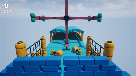 Artstation Fun Obstacle Course Vol 1 For Unreal And Unity Game Assets