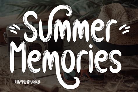 Summer Memories Regular Premium Font