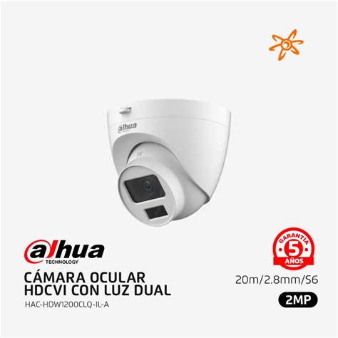 HAC HDW1200CLQ IL A Dahua Camara 2MP Smart Dual HDCVI