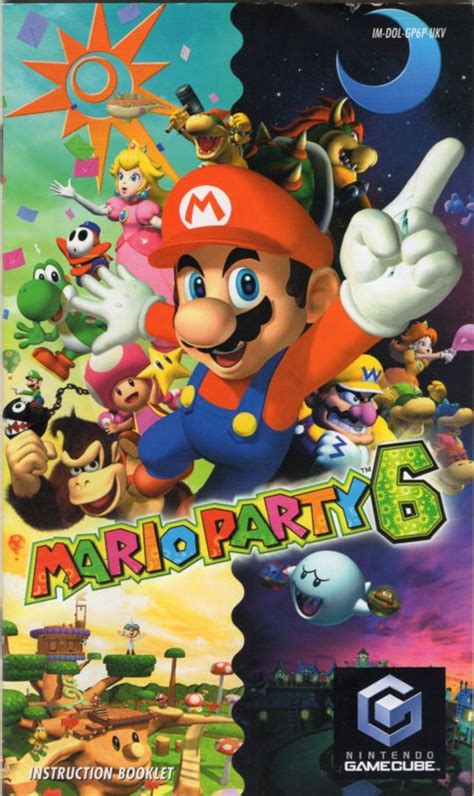 Mario Party Gamecube Box Cover Art Mobygames