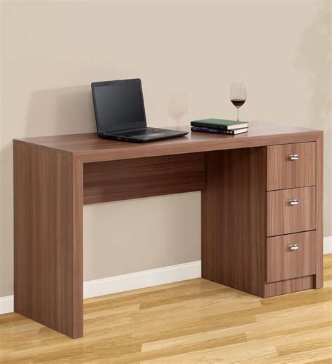 Buy Diego Office Desk In Light Brown Colour At 67 Off By Evok Pepperfry