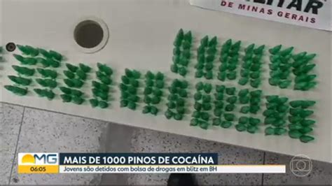 Vídeo Jovens são detidos mais de mil pinos de cocaína Bom Dia