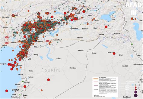 Korkutan Rakam Kahramanmara Depremleri Sonras B Lgede Ka Deprem