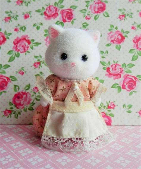 PERSIS Chat Persan Blanc Ma Collection De Sylvanian Families