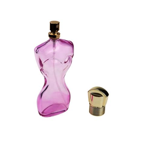 Custom Classic Naked Men And Women Body Shape Empty Ml Glass Perfume