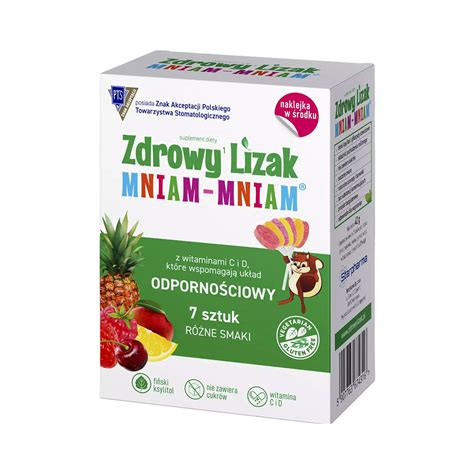 Zdrowy Lizak Mniam Mniam Z Witaminami Szt Sklep Empik