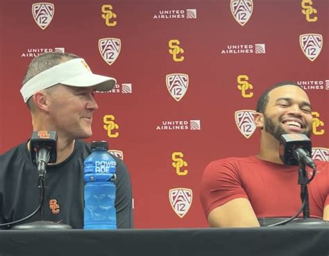 Watch Interviews With Lincoln Riley And Usc Players After Beating