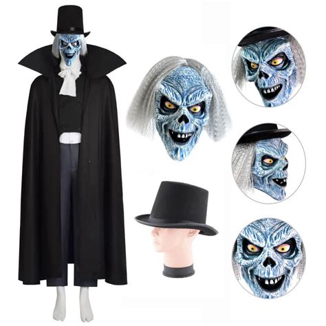 Hatbox Ghost Mask Haunted Mansion Hatbox Ghost Halloween Costume With