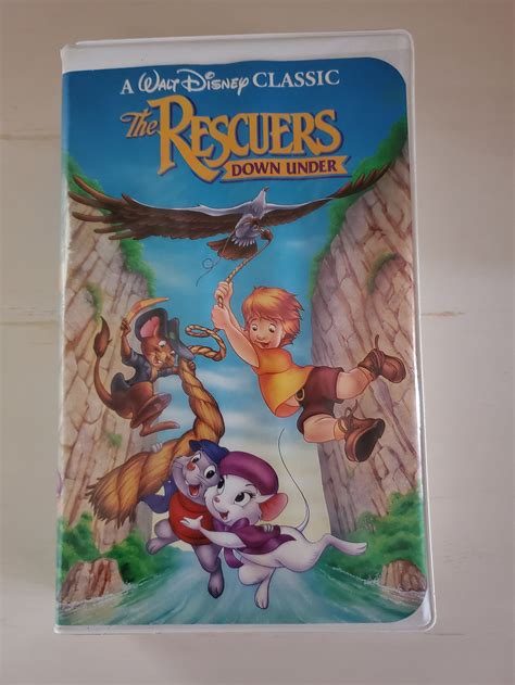 The Rescuers Down Under UK VHS