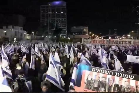 Protestas Contra La Polémica Reforma Judicial En Israel Dejan 21 Detenidos