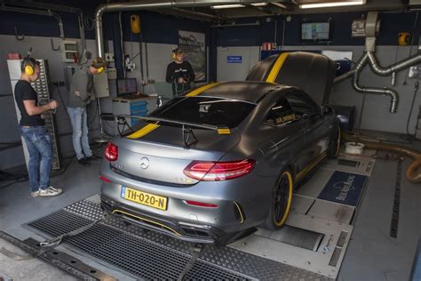 Mercedes Benz C R Amg Op De Rollenbank Autoweek