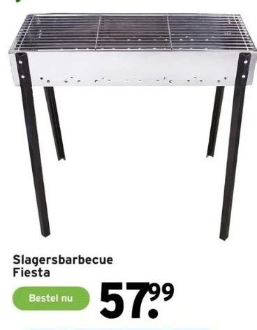 Slagersbarbecue Fiesta Aanbieding Bij Gamma