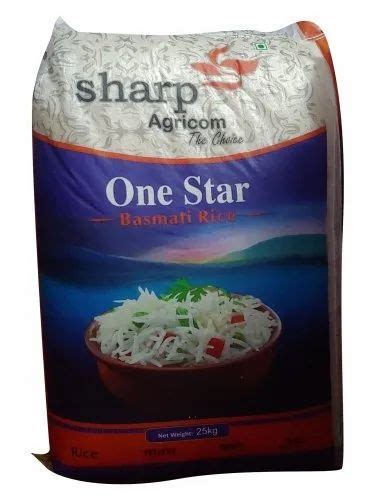 Sharp Agricom One Star Basmati Rice Bag 25 Kg At Best Price In