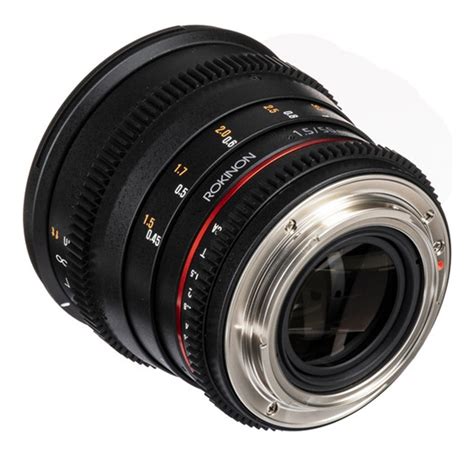 Lente Rokinon 50mm T1 5 As Umc Cine Ds Para Montura Canon Ef Mercado