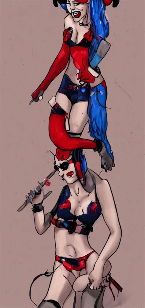 Harley Quinn In A Swim Suit By Zeronis Stable Diffusion Openart