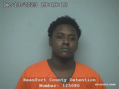 Asante Marquell Mervin 12 13 2023 Beaufort County Mugshots Zone