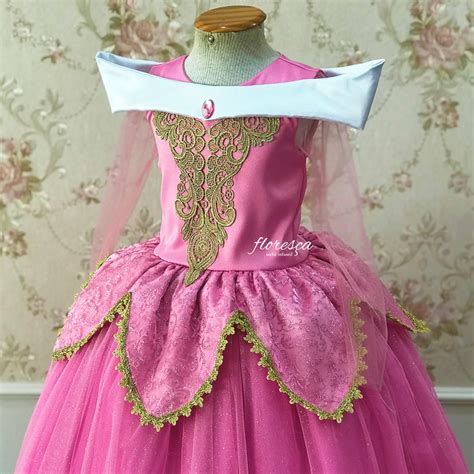 Vestido Infantil Princesa Aurora Bela Adormecida Elo