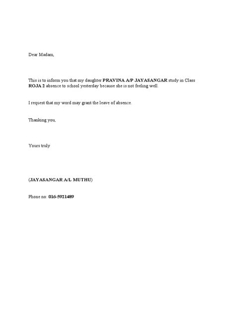 Dear Madam Pdf
