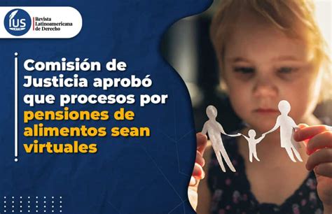 Comisi N De Justicia Aprob Que Procesos Por Pensiones De Alimentos