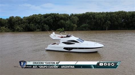 Esloras Tv Crucero Custon Cruiser 45 2023 YouTube