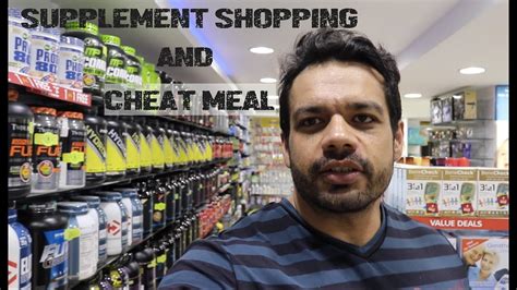 SUPPLEMENT SHOPPING And CHEAT MEAL DUBAI VLOG YouTube