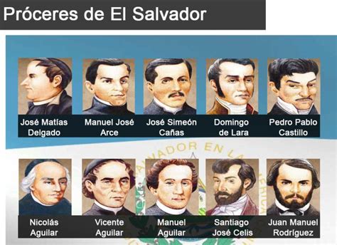 Próceres de la Independencia de El Salvador El Salvador