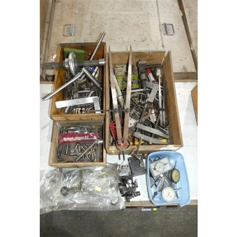 A Quantity Of Various Engineering Related Items Including Calipers