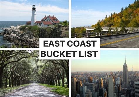 Best Places To Visit In The East Coast For Your Bucket List Cool